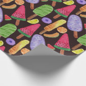 Ice cream pattern | Lollies pattern | lollipop 4 Geschenkpapier (Ecke)