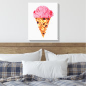 Ice Cream Pizza Leinwanddruck (Insitu (Schlafzimmer))