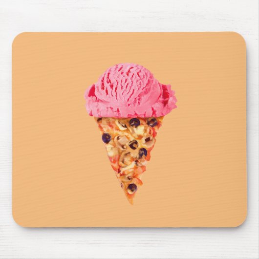 Ice Cream Pizza Mouse Pad Mousepad (Vorne)