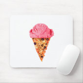Ice Cream Pizza Mousepad (Mit Mouse)