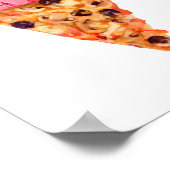 Ice Cream Pizza Poster (Ecke)