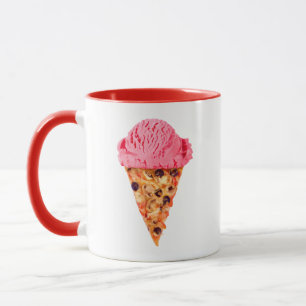 Ice Cream Pizza Tasse