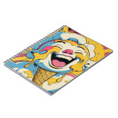 Ice Cream Pop Art Explosion Notebook Notizblock (Linke Seite)
