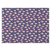 Ice cream, popsicles and cherries pattern tischdecke (Vorderseite (Horizontal))