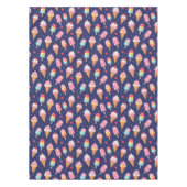 Ice cream, popsicles and cherries pattern tischdecke (Vorderseite)