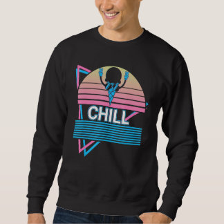 Ice Cream Retro Chill Sweatshirt