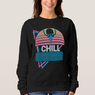 Ice Cream Retro Chill Sweatshirt