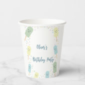 Ice Cream Scoop Confetti Geburtstagspartei Pappbecher (Vorderseite)