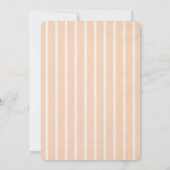 Ice Cream She's been scooped up Pink Bridal Shower Einladung (Rückseite)