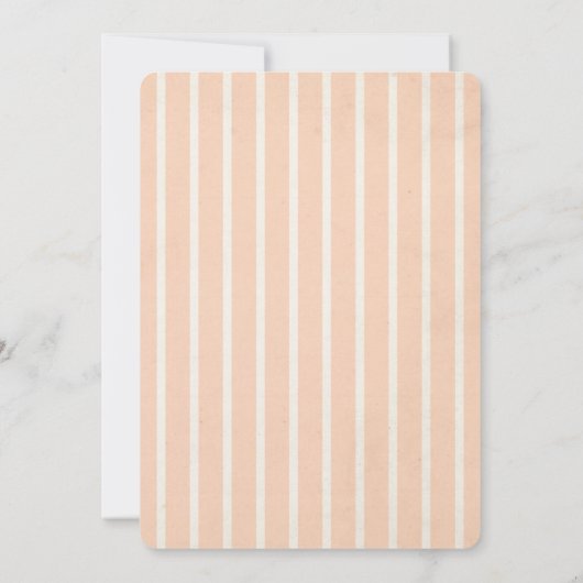 Ice Cream She's been scooped up Pink Bridal Shower Einladung (Rückseite)