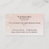 Ice Cream Shop Discount Card Custom Treuekarte (Rückseite)