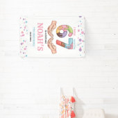 Ice Cream “Six Seven” 7th Birthday Party for Kids Banner (InSitu)