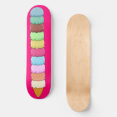 Ice Cream Skateboard Deck (Vorderseite)