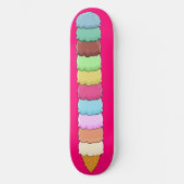 Ice Cream Skateboard Deck (Vorderseite)