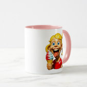 Ice Cream Smile Burst Tasse (VorderseiteRechts)