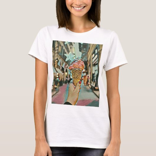 Ice cream sprinkles T-Shirt (Vorderseite)