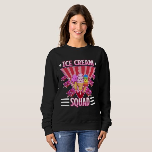 Ice cream squad  3 sweatshirt (Vorne ganz)