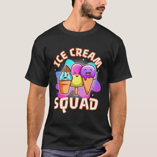 Ice cream squad 4 T-Shirt (Vorderseite)