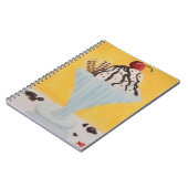 Ice Cream Sundae Notizblock (Linke Seite)