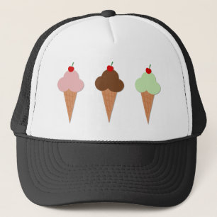 Ice Cream Trio Truckerkappe