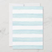 Ice Cream Truck 1. Geburtstag Einladung Boy Scoop (Rückseite)