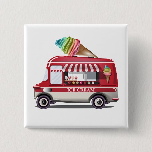 Ice Cream Truck button (Vorderseite)