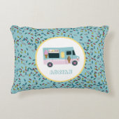 Ice Cream Truck Design  Dekokissen (Vorderseite)