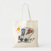 Ice Cream Truck Tote Bag Tragetasche (Vorne)