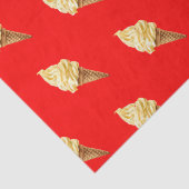 Ice-cream Vivid red Seidenpapier (Detail)