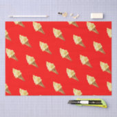Ice-cream Vivid red Seidenpapier (Handwerk)