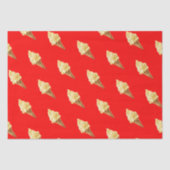 Ice-cream Vivid red Seidenpapier (Vorderseite)