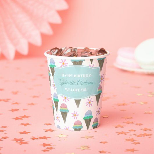 Ice Crean Cone Pappbecher (Insitu)