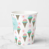 Ice Crean Cone Pappbecher (Links)