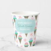 Ice Crean Cone Pappbecher (Vorderseite)