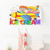 ICE-Crembanner (Flugzeugreihe) Banner (Insitu)