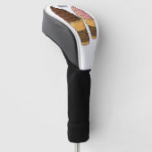 Ice-Creme-Cartoon Golf Headcover (angewinkelt)
