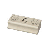 Ice-Creme-Cartoon Gummistempel (Stempel)