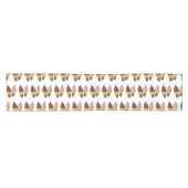 Ice-Creme-Cartoon Kurzer Tischläufer (Horizontal)