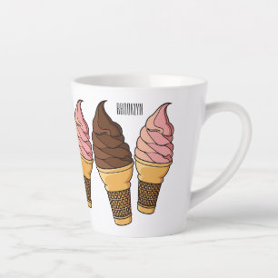Ice-Creme-Cartoon Milchtasse