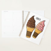 Ice-Creme-Cartoon Planer (Anzeige)