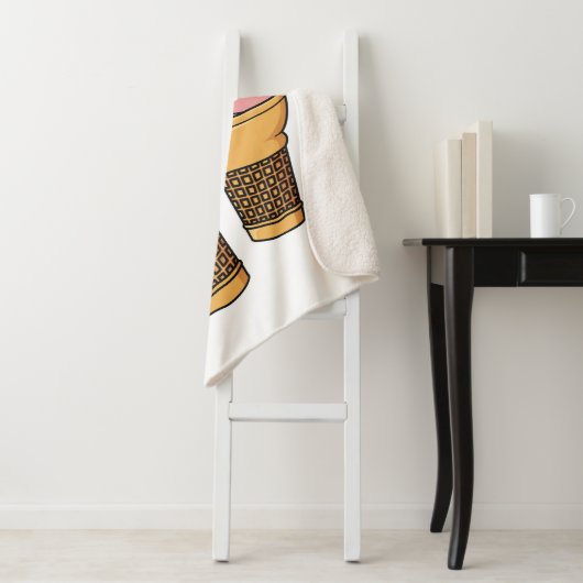 Ice-Creme-Cartoon Sherpadecke (Beispiel)