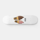 Ice-Creme-Cartoon Skateboard (Horizontal)