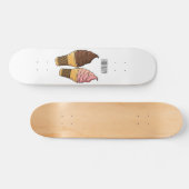 Ice-Creme-Cartoon Skateboard (Horizontal)