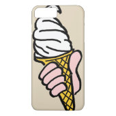 Ice Creme Cone Design Case-Mate iPhone Hülle (Rückseite)