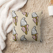 Ice Creme Cone Design Kissen (Decke)
