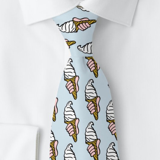 Ice Creme Cone Design Krawatte