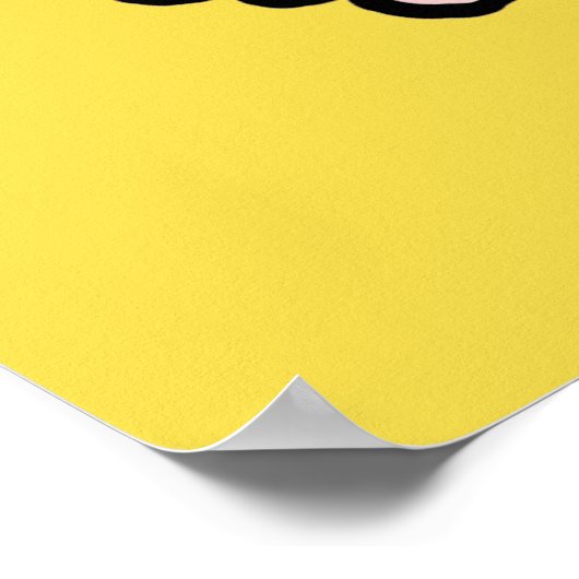 Ice Creme Cone Design Poster (Ecke)