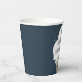 Ice Creme Cone Kids Blue Birthday Party Pappbecher (Rechts)