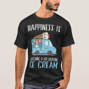 Ice Creme Ice Cream Trucker Yoga T-Shirt