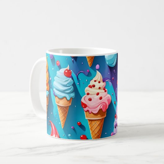 Ice Cremes Colorado Kaffeetasse (Vorderseite Links)